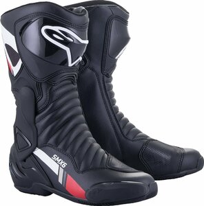 US 11.5 / EU 46 - ブラック/ホワイト/グレー - ALPINESTARS アルパインスターズ SMX-6 v2 ブーツ