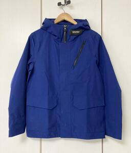 美品☆[WOOLRICH] 定価80,300 PRO OCEAN RUDDER GORE-TEX ゴアテックス オーシャンラダー マウンテンジャケット パーカー XXS ブルー