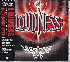 CD LOUDNESS HURRICANE EYES ラウドネス ハリケーン・アイズ 国内盤