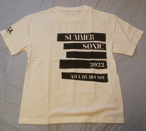 【送料込み】サマソニ スタッフTシャツ XLサイズ 白 未使用 非売品 Summer Sonic 2022