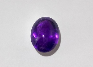 天然 アメジスト　ルース　カボションカット (裏カット入)　14.5ct　2.9g