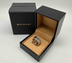 BVLGARI ブルガリ K18WG リング 指輪 #12 12号 B-zero1 8.8g ホワイトゴールド ブランドアクセサリー