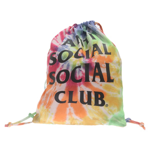 ANTI SOCIAL SOCIAL CLUB アンチソーシャルソーシャルクラブ ロゴプリント ナップザック タイダイバックパック マルチ