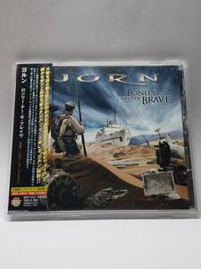 JORN／LONELY ARE THE BRAVE／ヨルン／ロンリー・アー・ザ・ブレイヴ／国内盤CD／帯付／2008年発表／5thソロ・アルバム／廃盤