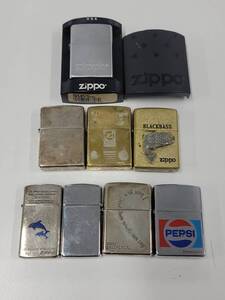 ★ZIPPO ジッポーライター いろいろ 8コセット【着火未確認】中古