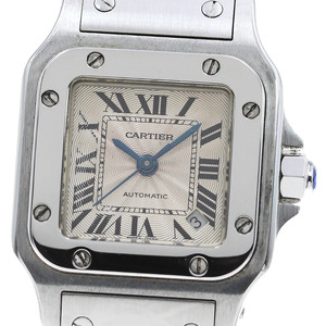 カルティエ CARTIER W20054D6 サントスガルベ SM デイト 自動巻き レディース _844166