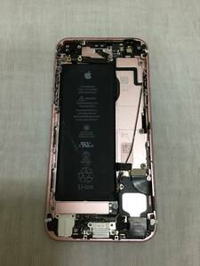 裏側のみ iphone6s ローズゴールド 裏ケース スマホ 分解 修理 送140