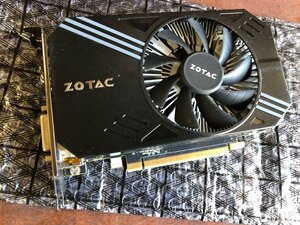 美品 ZOTAC GTX グラフィックボード 1060 6GB Single Fan ZT-P10600A-10L