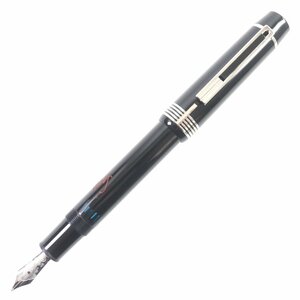 美品▼MONTBLANC モンブラン ゲオルグ・ショルティ卿 ドネーションペン ペン先18K Mニブ ホワイトスター 万年筆 ブラック メンズ