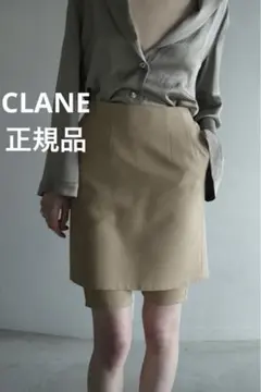 CLANE ★ SHORT PANTS LAYERED SKIRT