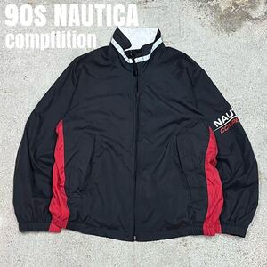 90s NAUTICA competition ナイロンジャケット　ブルゾン