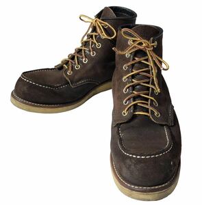 USA製 ● RED WING レッドウイング ● モックトゥ アイリッシュセッター レザー ブーツ JP27.5CM E ブラウン系