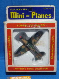 昭和レトロ トミー バックマン ミニプレーン P40 Flying Tigers TOMY BACHMANN Mini-Planes 模型 フィギュア Flying Tiger P-40