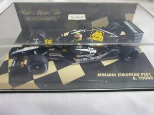 【1/43】　ミニチャンプス　MINARDI　EUROPEAN　PS01　A.YOONG　ミナルディユーロピアン