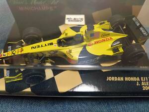 1/43 MINICHAMPS 2001年ジョーダンホンダEJ11#12 J・アレジ　【台紙日焼け】