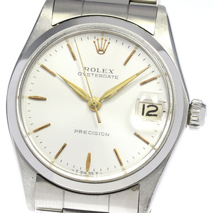 ロレックス ROLEX 6466 オイスターデイト プレシジョン cal.1210 手巻き ボーイズ _810335