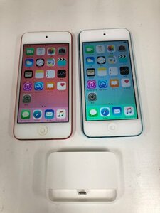 iPod touch 第5世代 32GB A1421 2台まとめ売り MD717J/A PC903J/A 簡易動作確認済み /iPhone 5s Dock A1505付 240326RM390597