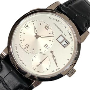 ランゲ＆ゾーネ A.LANGE&SOHNE ランゲ1 191.039 シルバー K18ホワイトゴールド 腕時計 メンズ 中古