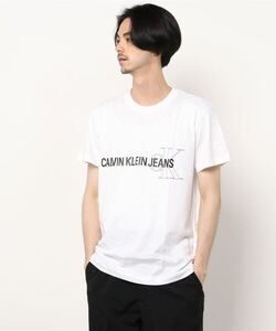 「Calvin Klein Jeans」 半袖Tシャツ M ホワイト メンズ