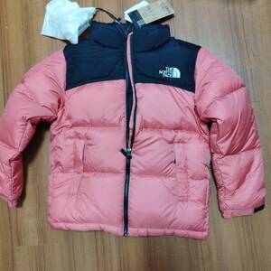 新品未使用　ピンク　140　THE NORTH FACE ザ ノースフェイス キッズ Nuptse Jacket ヌプシ ジャケット NDJ91863 140 子供　女性　ダウン　