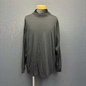 GIANNI VERSACE KNIT ジャンニ ヴェルサーチ ニット size 46 ブラック 長袖 イタリア製