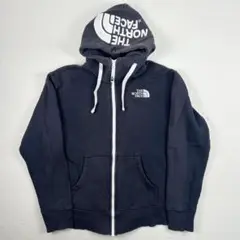 b666【THE NORTH FACE】パーカースエット　S　ネイビー　送料無料