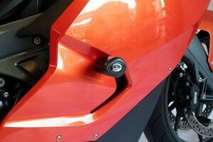 BMW K1300S用R&G エアロクラッシュプロテクター ブラック CP0254BL