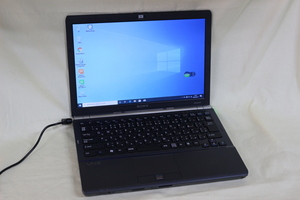 中古ノートパソコン SONY VAIO VGN-SR90NS Windows10 Core 2 Duo 2GB 200GB 13.3inchワイド カメラ内蔵 OS有 代引き可