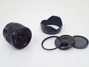 SONY ソニー デジタル一眼カメラα[Eマウント]用 超広角ズームレンズ E 10-18mm F4 OSS SEL1018 † 6ED11-2