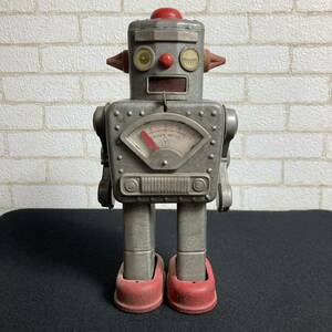 ウインキー ロボット 1960年代 米澤製 ヨネザワ 当時もの ブリキ ゼンマイ仕掛け 昭和レトロ ビンテージ k44-279