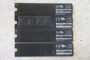 Y06/984 PCIe APPLE SSD 256GB/128GB/64GB×2点 (MacBookPro/MacBookAir/MacPro/MacMini 2011) データ消去済み CrystalDiskInfo正常判定