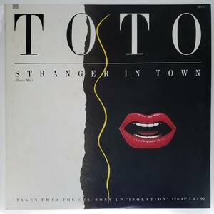 良盤屋◆LP◆トト/ストレンジャー・イン・タウン(ダンス・ミックス・バージョン)Toto/Stranger In Town(Dance Mix)/1984◆Pop Rock◆P-4247