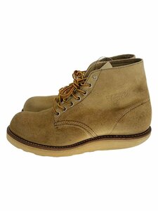 RED WING◆ブーツ/UK6/BEG/スウェード/8167