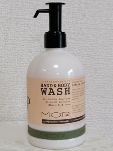 MOR ハンド＆ボディソープ 煎茶 バーベナ 350ml 