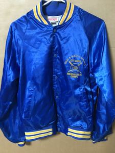 1992 USED NYLON BASEBALL JACKET MADE IN USA 中古 ナイロン ベースボール ジャケット アメリカ製 サイズ SMALL 送料無料