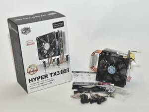 【中古・動作確認済】Cooler Master HYPER TX3 EVO CPUクーラー(LGA1366/1156/1155/1151/1150/775/AM3[+]/AM2[+]/FM2/FM1)【国内正規版】