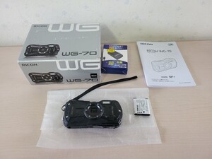 RICOH WG-70 コンパクトデジタルカメラ 防水 防塵