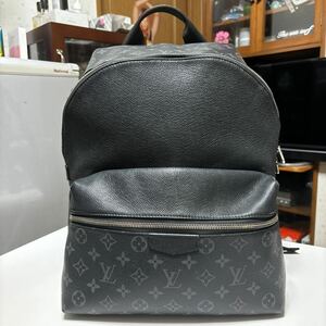 ルイヴィトン Louis Vuitton ディスカバリー バックパック モノグラム エクリプス リュック 黒 ブラック M30230 メンズ