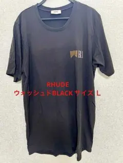 RHUDE ウォッシュドブラック Ｌサイズ