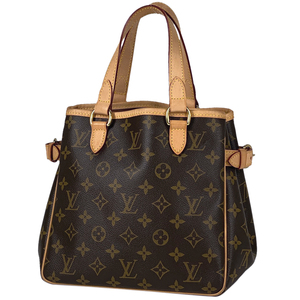 ルイ・ヴィトン Louis Vuitton バティニョール 手提げ ハンドバッグ トートバッグ モノグラム ブラウン M51156 レディース 【中古】