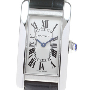 カルティエ CARTIER WSTA0043 タンクアメリカンSM クォーツ レディース _829006