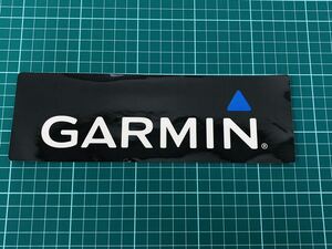 4★即決★ガーミン★ステッカー★大サイズ★非売品★GARMIN★白文字（黒背景）★横23cm×縦7.5cm★