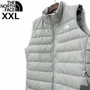 売切り【正規新品】THE NORTH FACE◆W ACONCAGUA 3 VEST ダウンベスト US限定 軽量 男女兼用 大きいサイズ キャンプ(XXL)グレー 190122-80