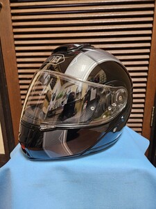 SHOEI製システムヘルメット、ネオテック sizeXL（61cm）中古 フリップアップ式 インナーバイザー バイク ツーリング 