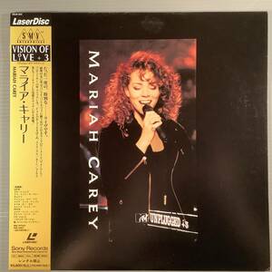 LD(レーザー)■マライア・キャリー／ヴィジョン・オブ・ライヴ +3■帯付良好品！