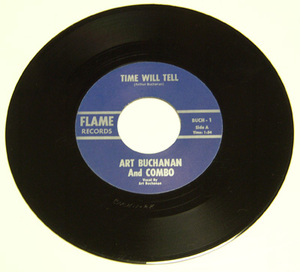 45rpm/ LONELY HIGHWAY - ART BUCHANAN AND COMBO - TIME WILL TELL / 50