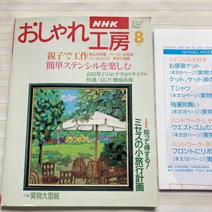 おしゃれ工房1996/8 *(工作) 粘土の恐竜・ペーパーの昆虫・ドールハウス *かぎ針編み レーシーバッグ *てぬぐいロンパース □型紙付き□