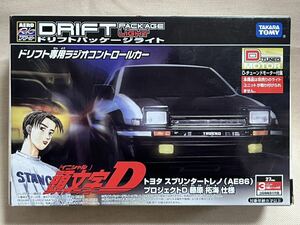 タカラトミー 頭文字D イニシャルD ドリフトパッケージ ライト 1/26 トヨタ　スプリンタートレノ AE86 プロジェクトD 藤原拓海仕様 YOKOMO