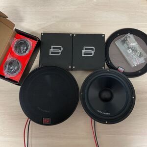 DD AUDIO 2way セパレートスピーカー ツイーターは新品 あとはほぼ未使用!【送料込み】【希少】いいスピーカーです！