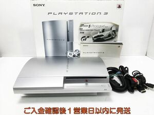 【1円】PS3 本体/箱 セット 80GB グランツーリスモ5 SONY PlayStation3 CECHL00 初期化/動作確認済 L04-004tm/G4
